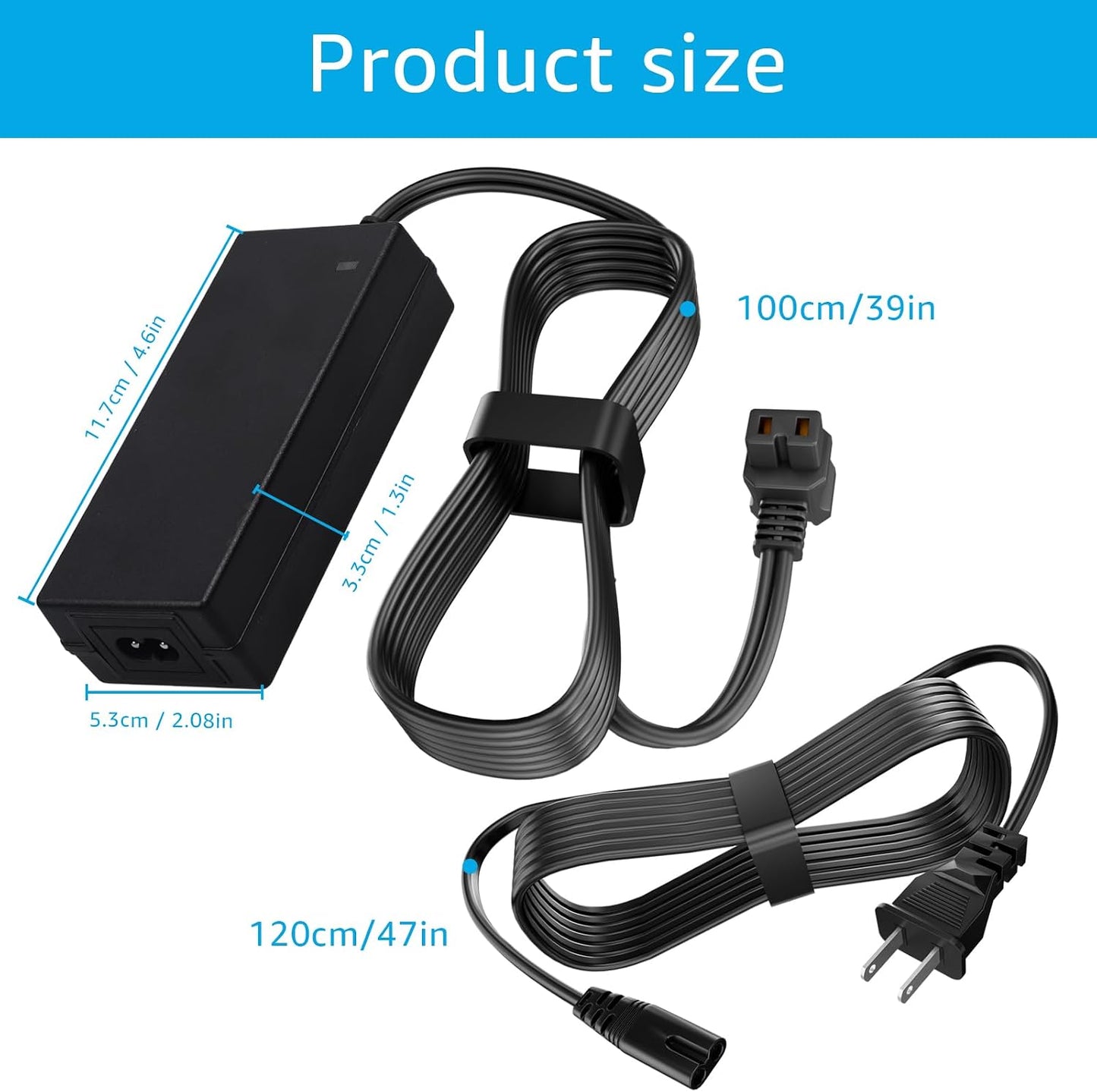 Adaptador corriente refrigerador automóvil 12V