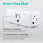 4 Enchufes WiFi inteligentes comp Google Alexa