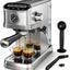 Cafetera Espresso Compacta 20 Bar Acero Inox Capuchino
