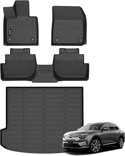 Alfombrillas Vinfast VF8 2023-25 impermeables de goma TPE