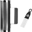 Guiro acero inox 83 pulg raspador percusión latina