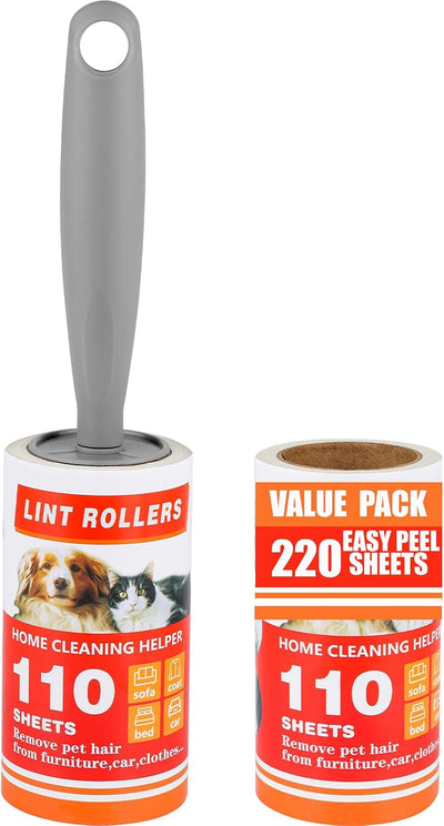 Rodillo pelusa para mascotas extra pegajoso ropa muebles coche