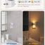 Luz nocturna enchufable sensor 3000K blanco cálido 6 Pzas