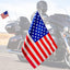 Bandera motocicleta 6x9pulg doble cara con revestimiento UV