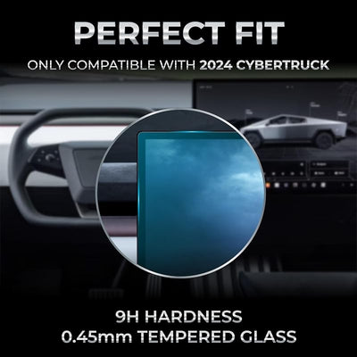 2 Protectores Pantalla Tesla Vidrio Templado 18.5x9.4pulg