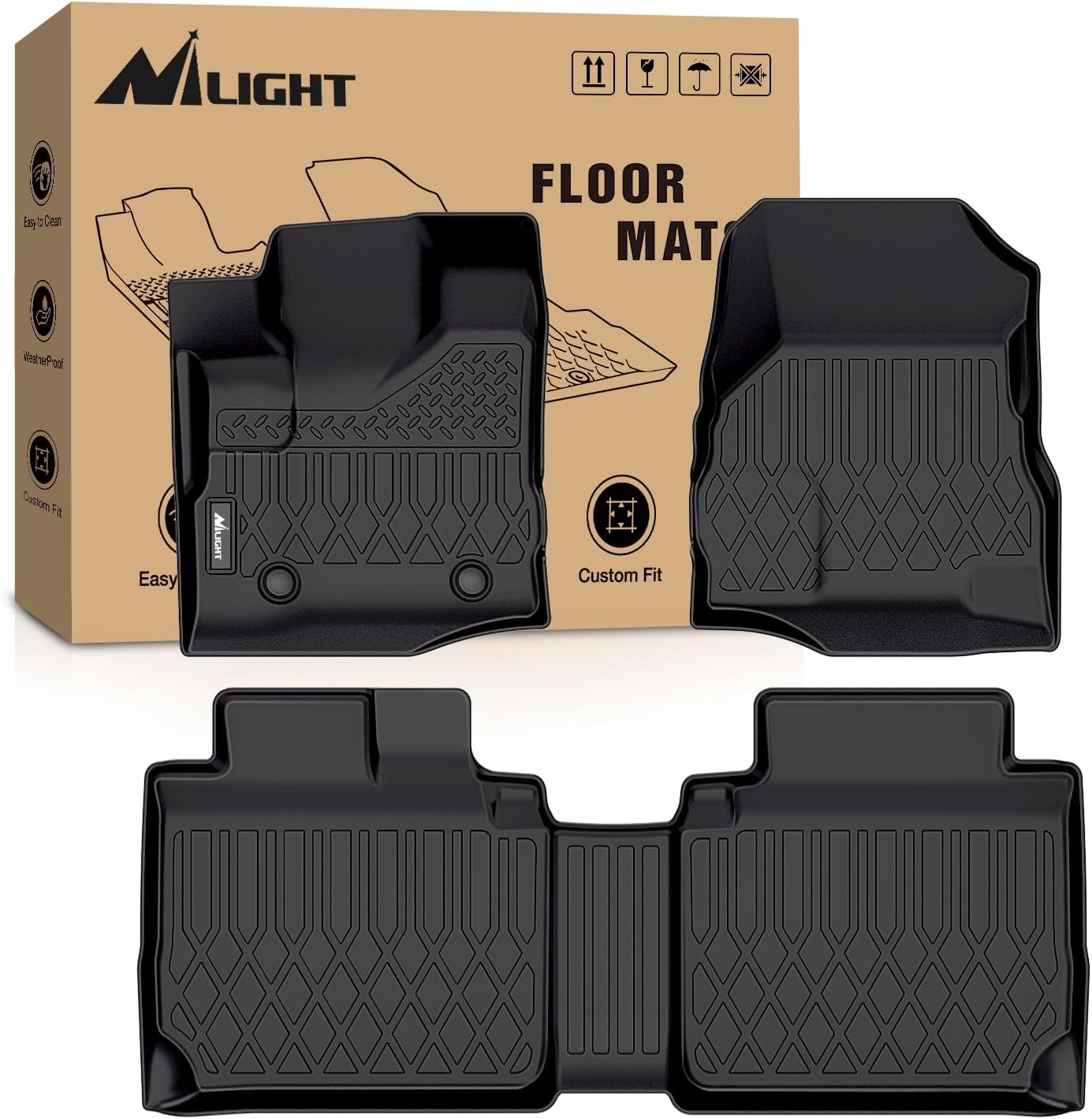 Alfombrillas TPE Chevy Equinox GMC Terrain para todo clima