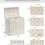 Caja organizadora joyas 6 capas para collar anillo reloj