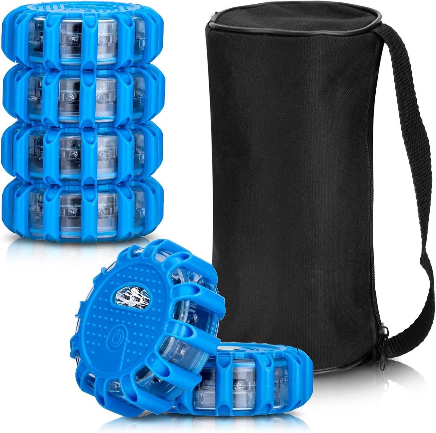 Luces LED emergencia coche camión barco kit 6