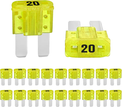 20 Pzas Fusible Coche 20A Universal para Vehículos