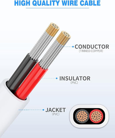 Cable eléctrico 14 awg cobre estañado pvc trenzado automotriz