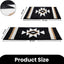 Alfombra baño geométrica antiderrap 24x60pulg