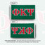 Bandera Phi Kappa Psi 3x5ft para eventos y orgullo