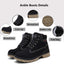 Botas nieve unisex forro piel cálida antiderrap