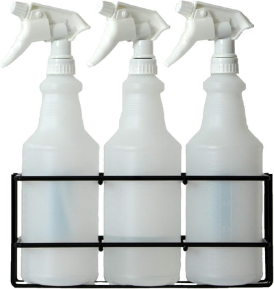 Estante pared botellas spray 32oz metal resistente