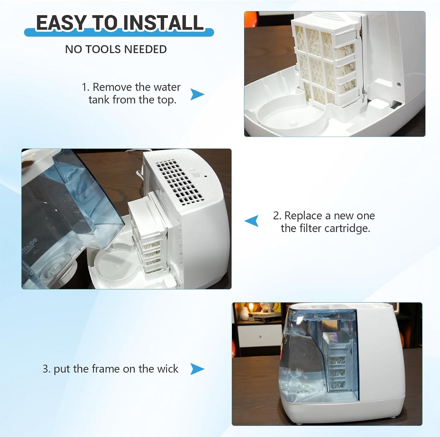 Filtro humidificador comp Eqwf813 Relion Rcm832 Procare Pcwf813