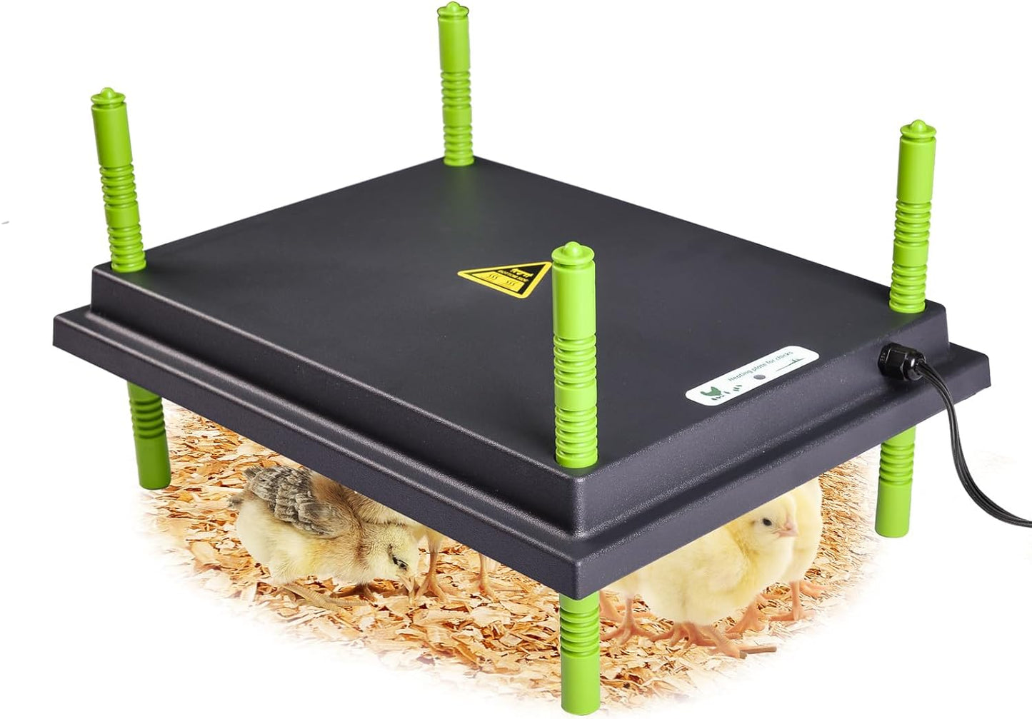 Placa calefactora pollitos 12x16pulg 30w ajustable