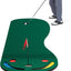 Alfombrilla putting 10x3ft con 3 hoyos bandera y cubiertas