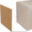 Cubos almacenamiento tela 12" asas cuerda pack 4