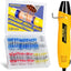 120 Pzas Conectores Soldadura Kit Pistola Calor