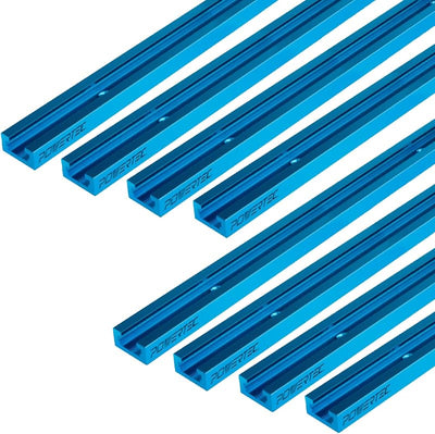 Pista en T aluminio 36pulg pack 8 carpintería