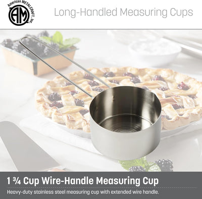 Taza medidora acero inox 1 3/4 taza