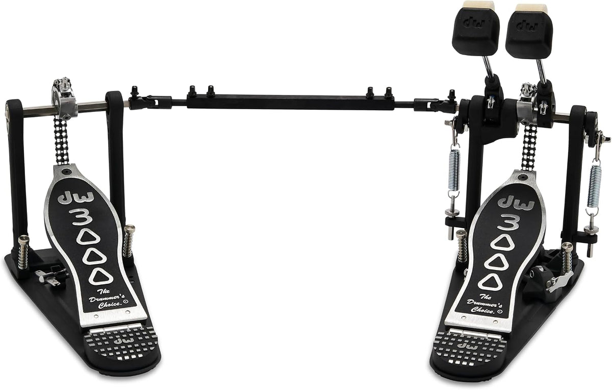 Pedal tambor contrabajo doble DW serie 3000