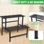 Soporte metal para plantas 2 niveles 26x20.25x17.75
