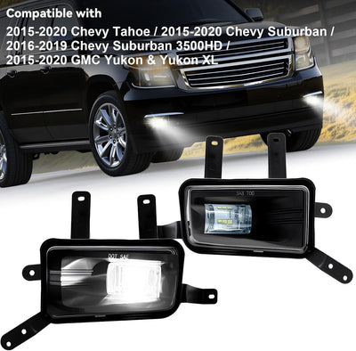 Luz antiniebla LED comp Chevy Suburban/Tahoe 15-20