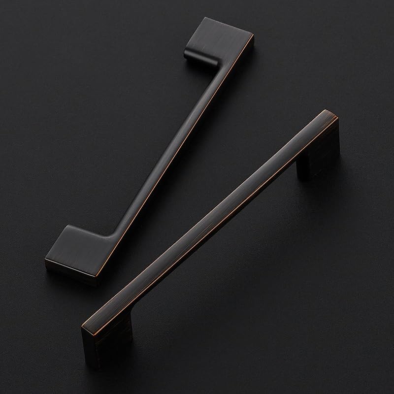 20 Manijas Cocina 5" Bronce Aceitado Tiradores Sólidos