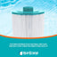 Filtro spa repuesto Pleatco PMAX25P4 Unicel 5CH-25