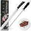 Kit rebanador pechuga cuchillo 12pulg varilla afilado