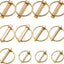 Kit 12 Pzas Pasadores Lynch 3 Puntos para Tractores y Remolques