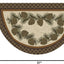 Alfombra antiderrap 19x31" color beige