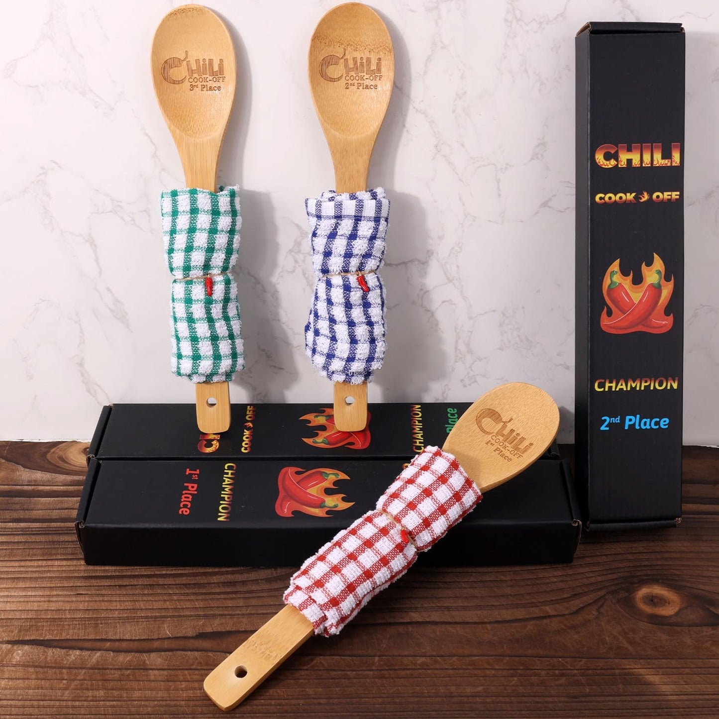 Set 3 Pzas Premios Cocina Chile 1er 2º 3er Lugar