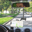 Soporte teléfono automóvil brazo metálico retrovisor
