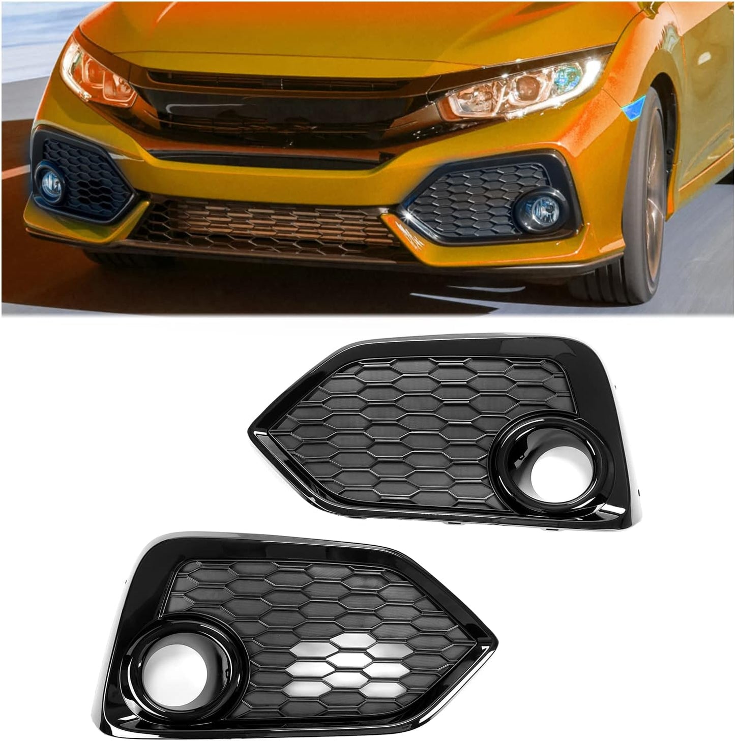 Cubierta luz antiniebla Honda Civic 17-19
