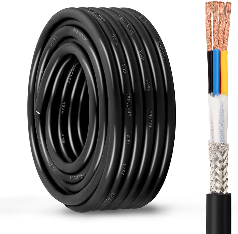 Cable blindado 18/4 30ft 4 conductores CNC motor paso a paso