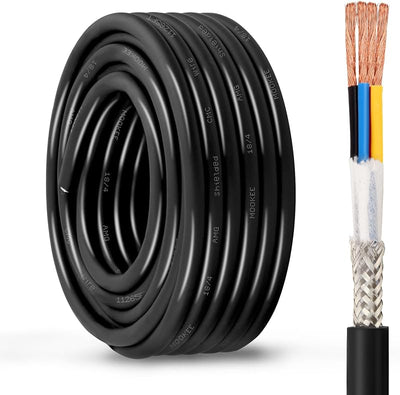 Cable blindado 18/4 30ft 4 conductores CNC motor paso a paso