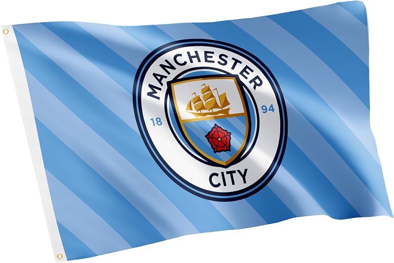 Bandera Manchester City FC 3x5ft interior exterior