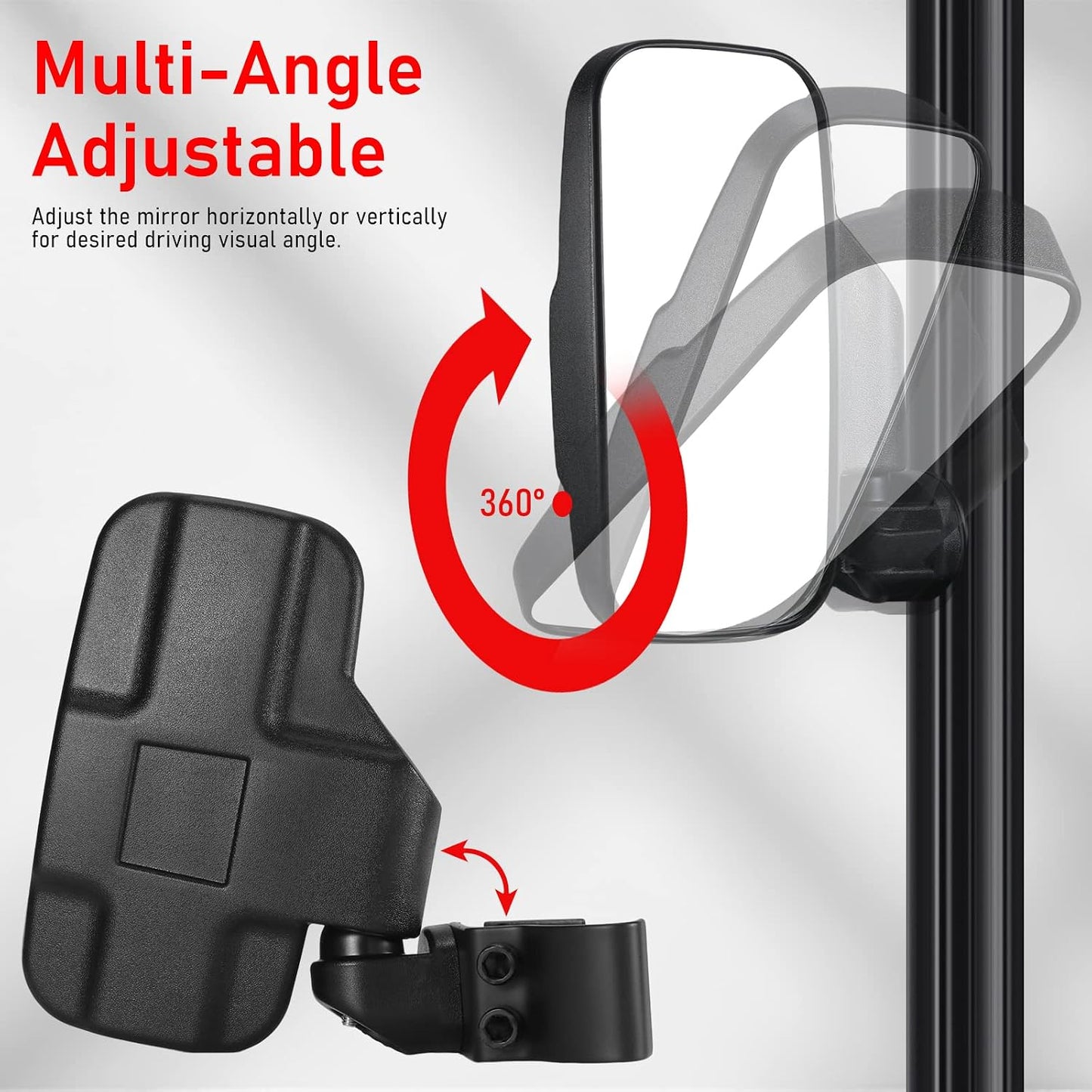 Espejos laterales UTV comp Ranger General Defender 15-25
