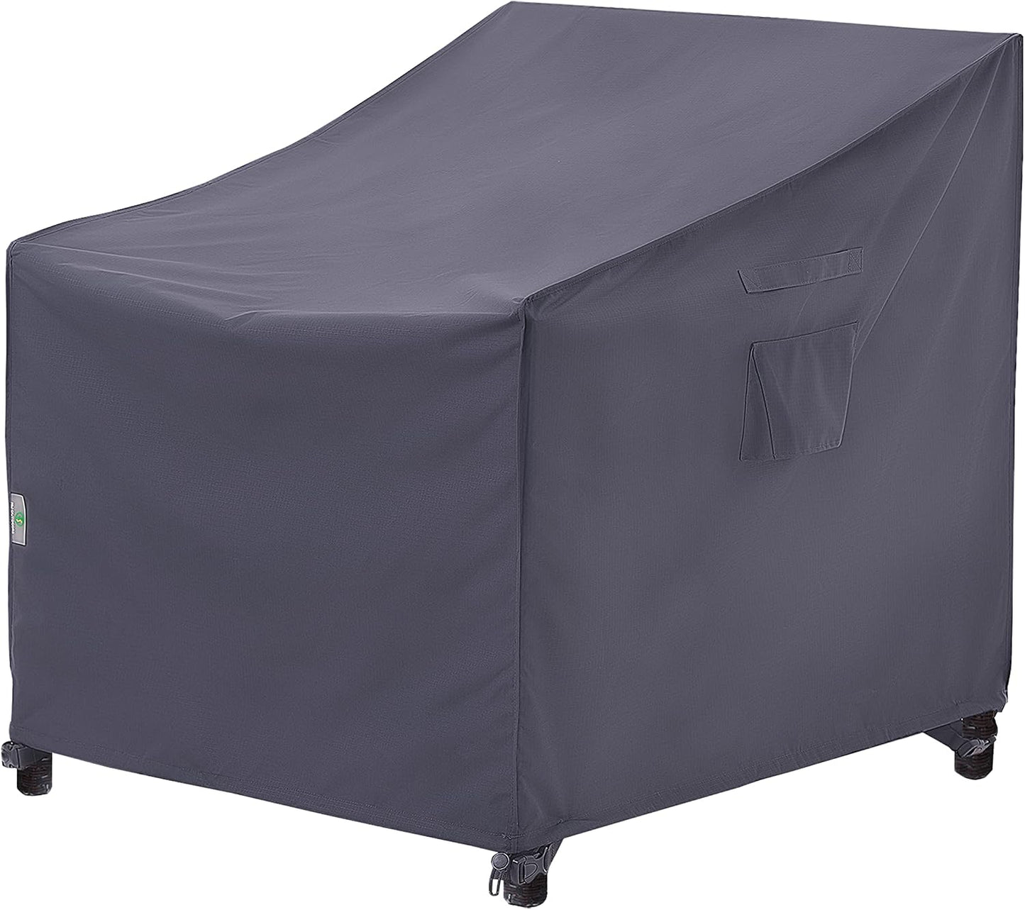 Fundas sillas patio impermeables resistentes UV gris 40