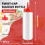 Juego botellas exprimibles 8oz para cocina salsas y aderezos