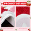 Alfombra baño lazo cerezo antideslizante 19.5x21.5pulg