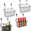 4 Cestas colgantes metal cocina baño 11x9.2"