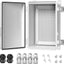 Caja eléctrica con tapa bisagra acero inox IP67
