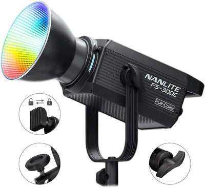 Luz LED RGB 300W para Fotografía y Videografía con Control APP