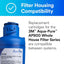 Filtro agua cambio rápido para sistema AP902