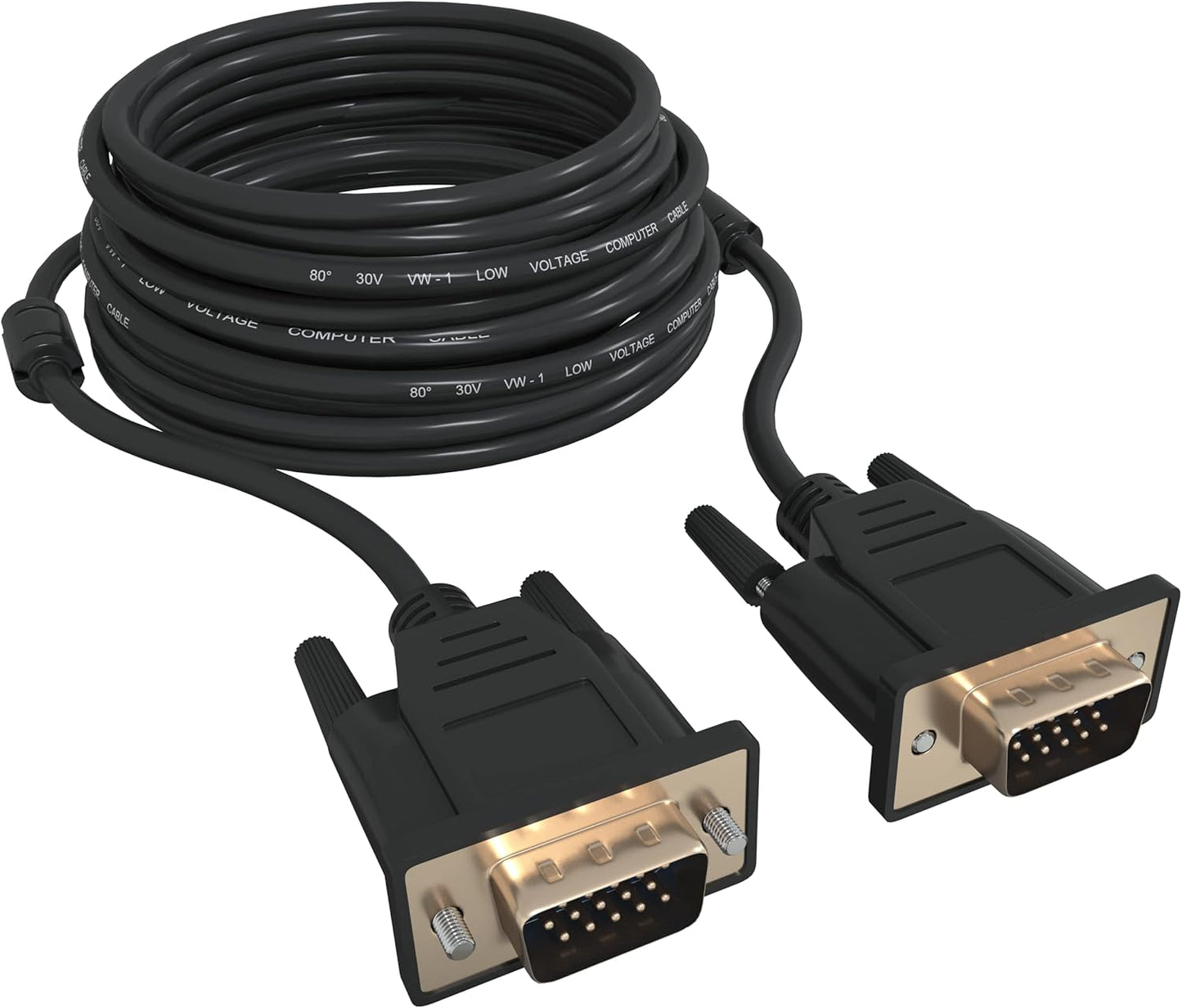 Cable VGA 30pies 15pines para PC monitor proyector