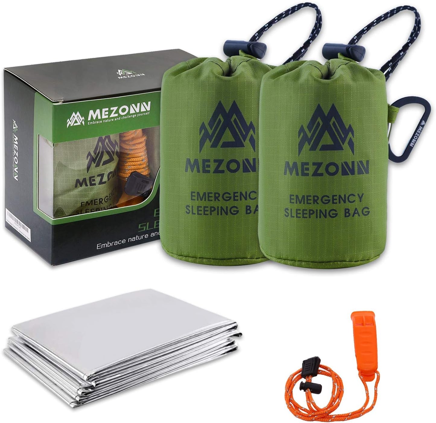 Saco dormir emergencia supervivencia ligero camping senderismo