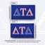 Bandera Delta Tau Delta 3x5ft para eventos y exhibición